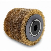 Cilindro formos metalo vielos šepetys Scheppach MRS1300 125x100mm